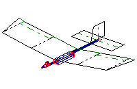 Slow Stick in Plane Geometry