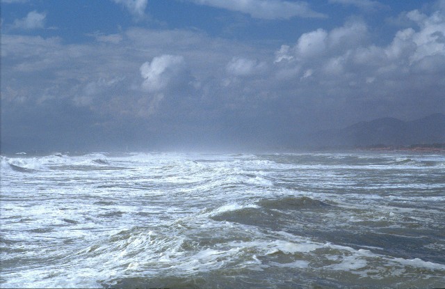 storm in Forte dei Marmi