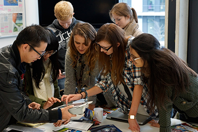 Augmented eality work shop mobile experience