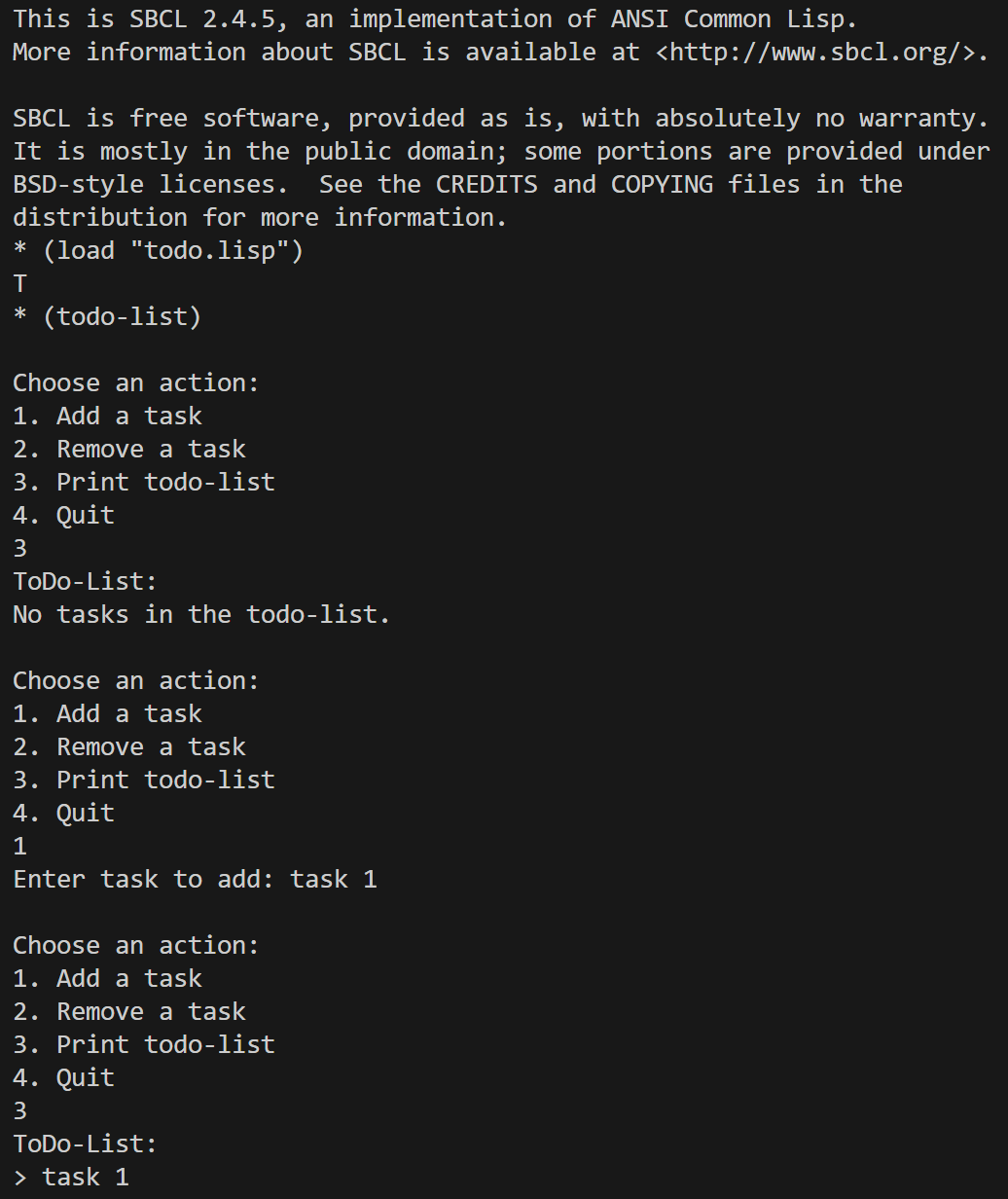lisp-todo