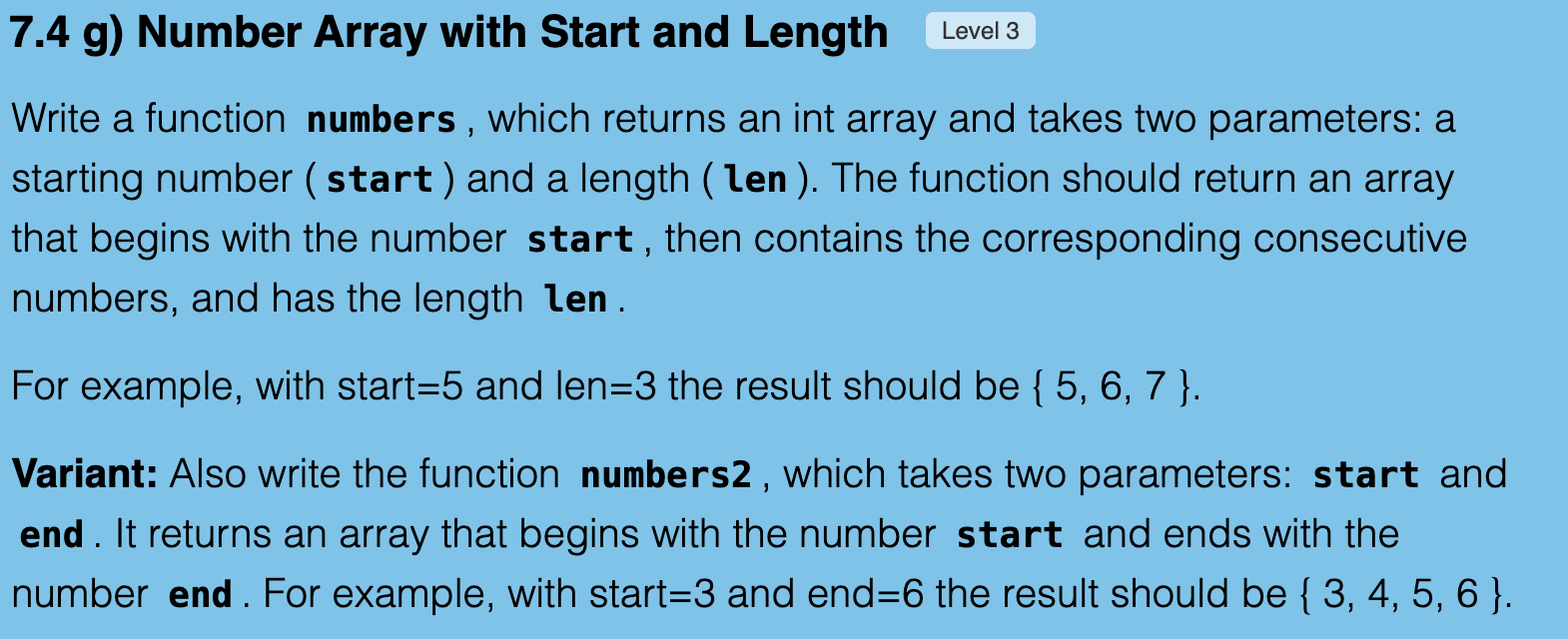 Exercise 7.4g Screenshot