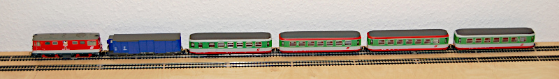 Personenzug der 1990er Jahre