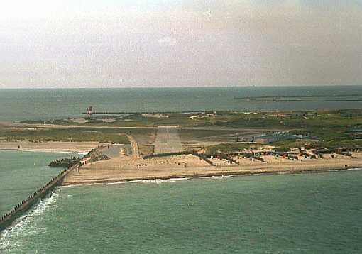 Anflug auf die D&uuml;ne